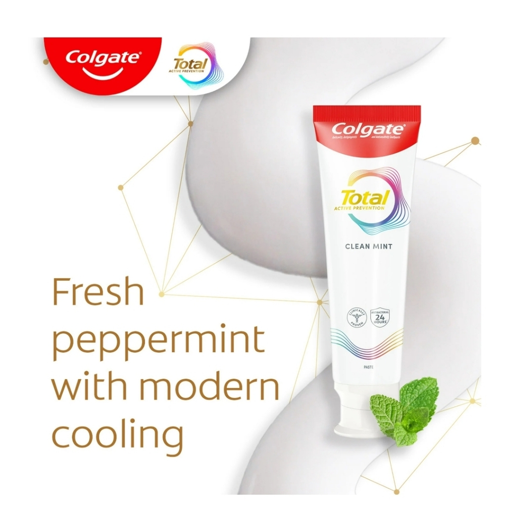 🔮3/$15 Colgate Total Active Prevention Toothpaste Clean Mint - Picture 8 of 11